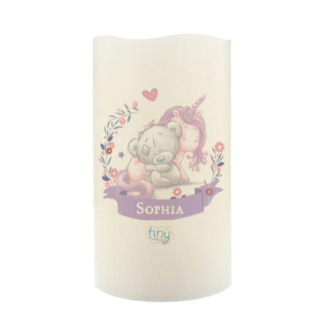 Personalised Tiny Tatty Teddy Unicorn Nightlight LED Candle £14.99